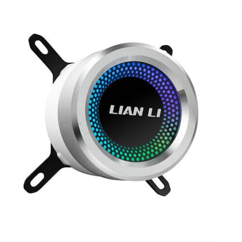 Lian Li Galahad 240mm Closed-Loop AIO Liquid CPU Cooler (White)